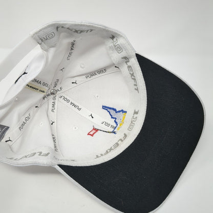 Idaho Open Snapback Golf Hat White One Size Flexfit 110 Puma 6 Panel
