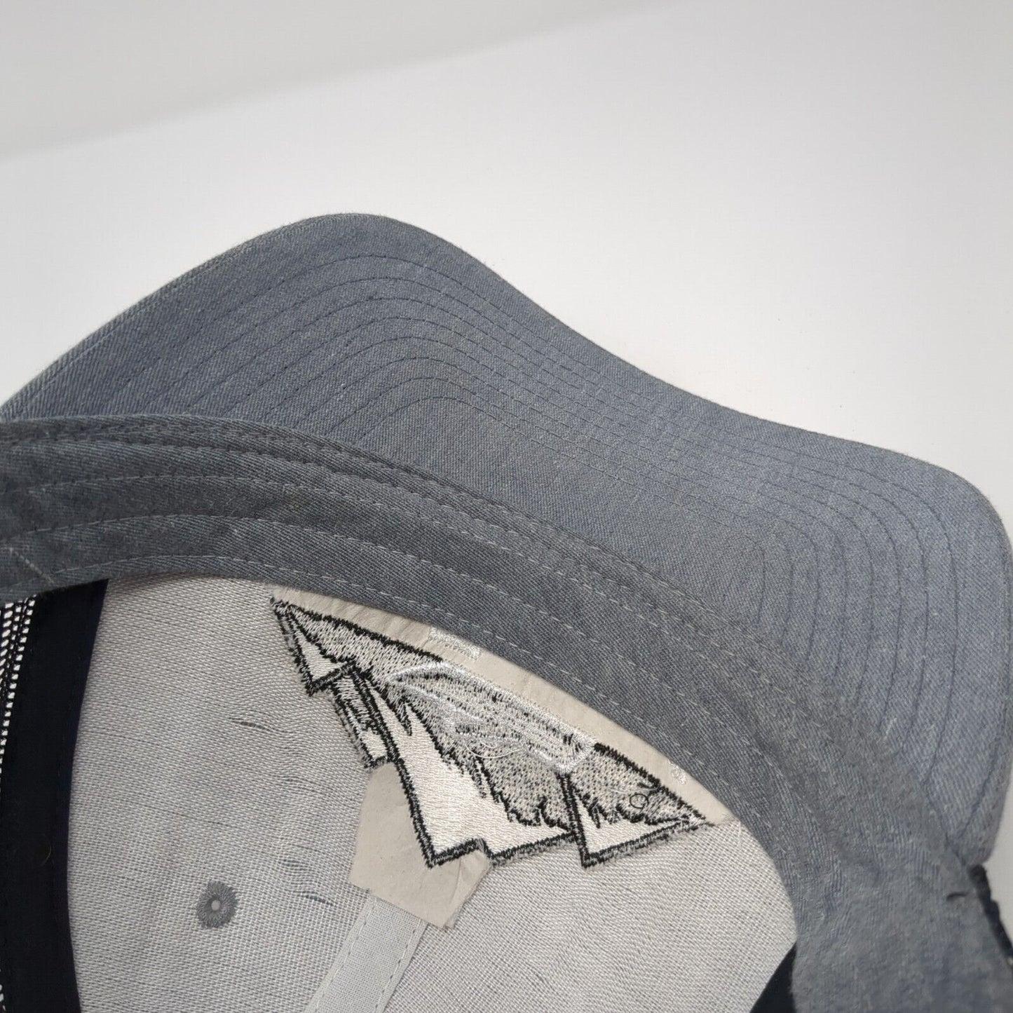 Rocky Mountain Jet Snapback Trucker Hat Gray One Size Mesh Back 6 Panel