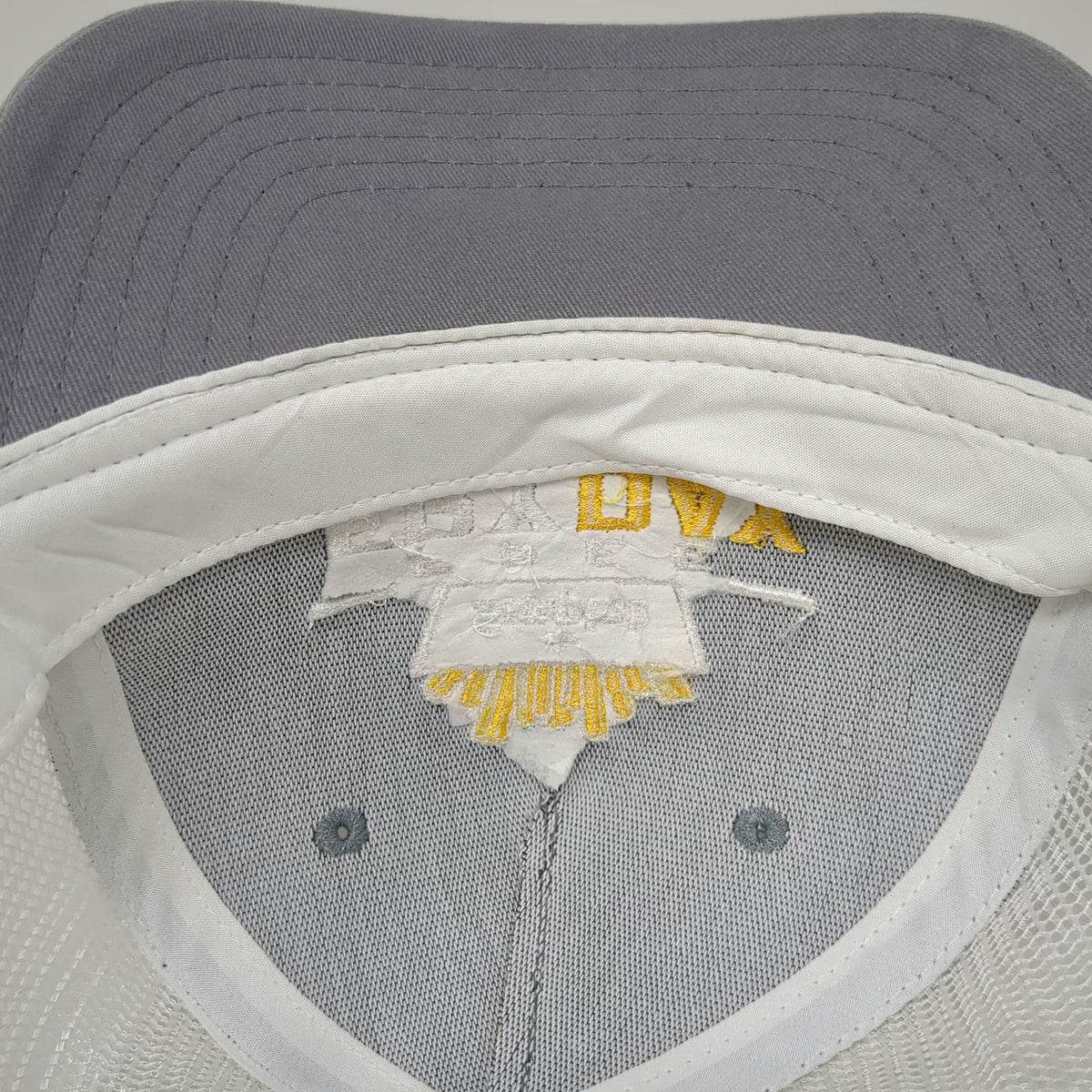 Quake City Caps Trucker Hat Gray One Size Simplot Free Fry Day Mesh Back hat