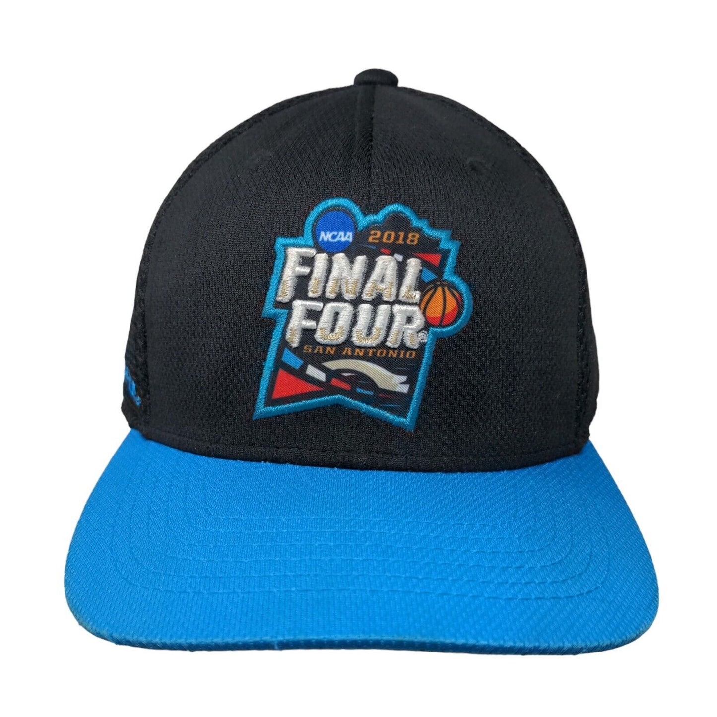 NCAA Men's Fitted Hat Black Embroidered Final Four 2018 Powerade Logo