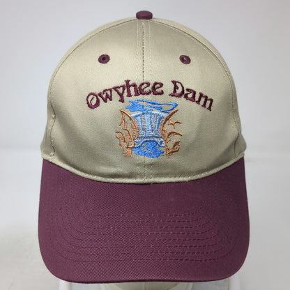 Otto Baseball Cap Beige One Size Owyhee Dam 75th Anniversary Strapback Hat