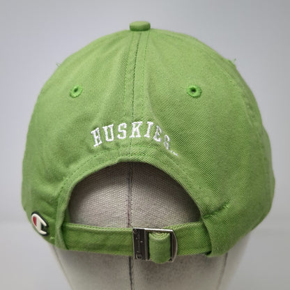 Champion Northeastern Huskies NCAA Green One Size Cap Hat Embroidered Slouch Paw