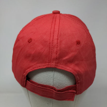 Milwaukee Strapback Hat Red OSFA Embroidered Adjustable Hit Wear