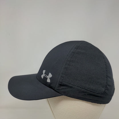 Under Armour Women's Strapback Hat Black OSFA Adjustable Breathable 6 Panel