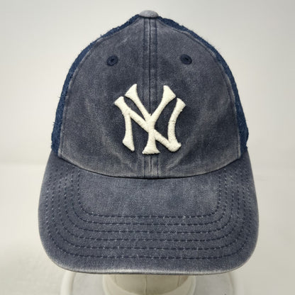 American Needle New York Yankees MLB Baseball Cap Blue White One Size Mesh Back