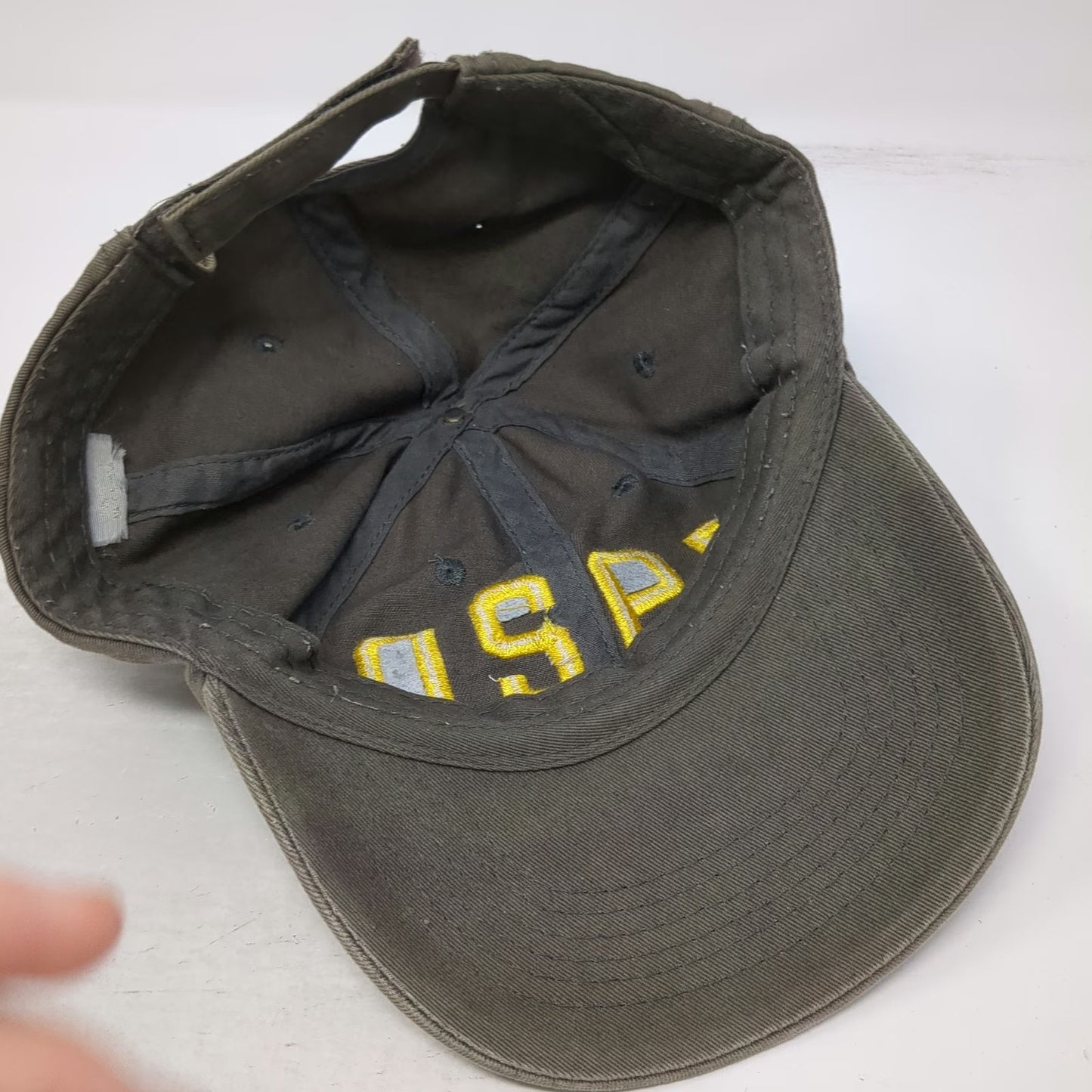 TNT Fireworks Baseball Cap Green One Size 1920 American Flag Strapback Hat