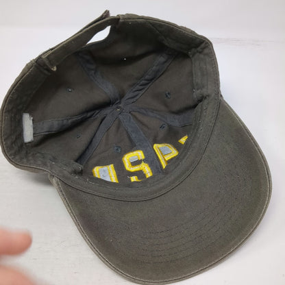 TNT Fireworks Baseball Cap Green One Size 1920 American Flag Strapback Hat