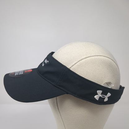 Pinpoint Fungicide Sun Visor Hat Black One Size Adjustable Strap Under Armour