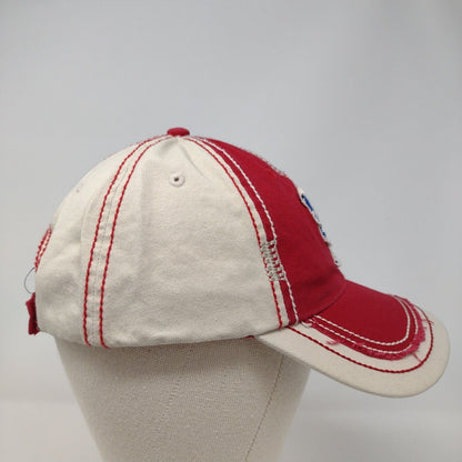 BSA Boy Scouts of America Strapback Hat Multi OSFA Colorblock 6 Panel