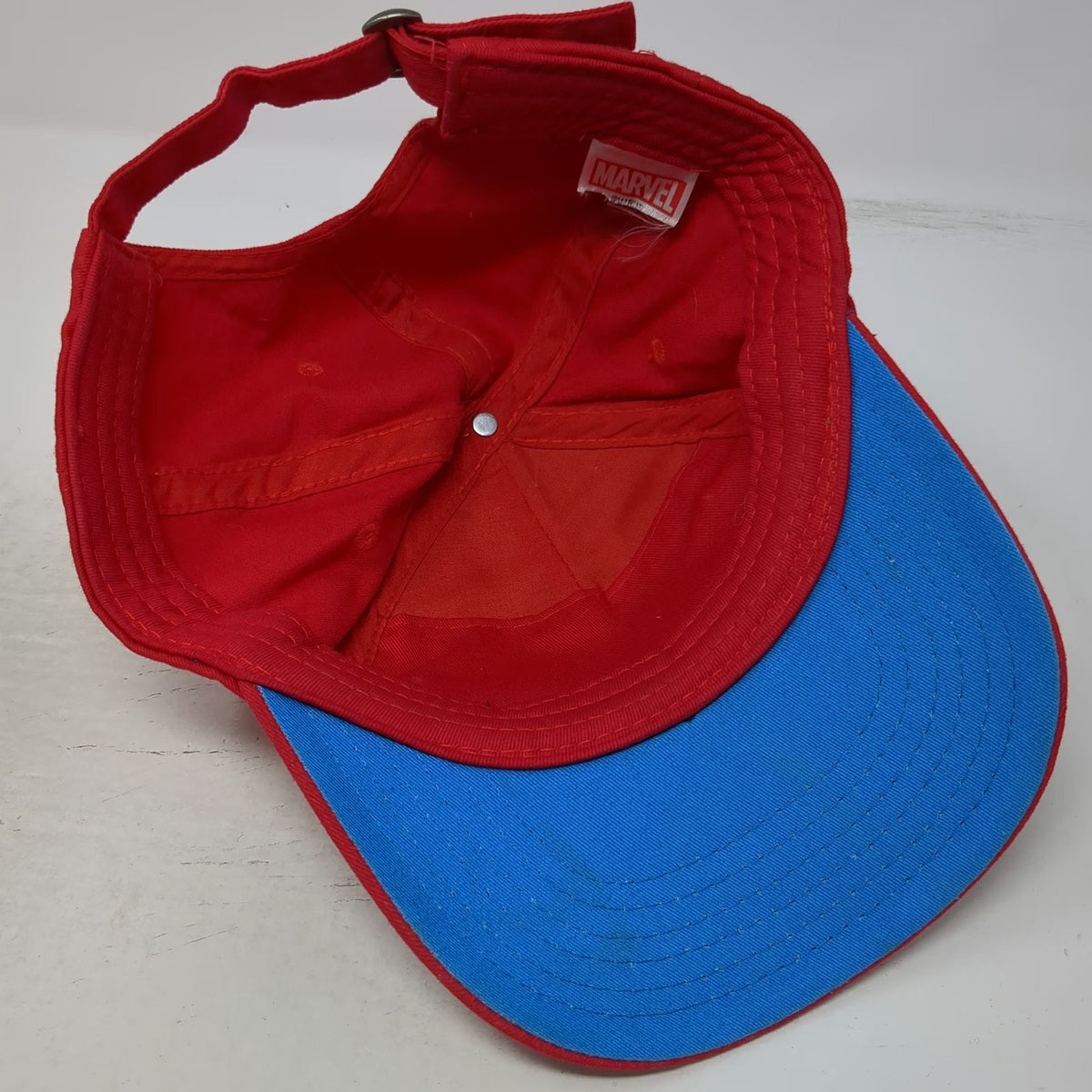 Marvel Iron Man 5 Panel Red One Size Hat Blue Undervisor Enamel Hulkbuster Pins