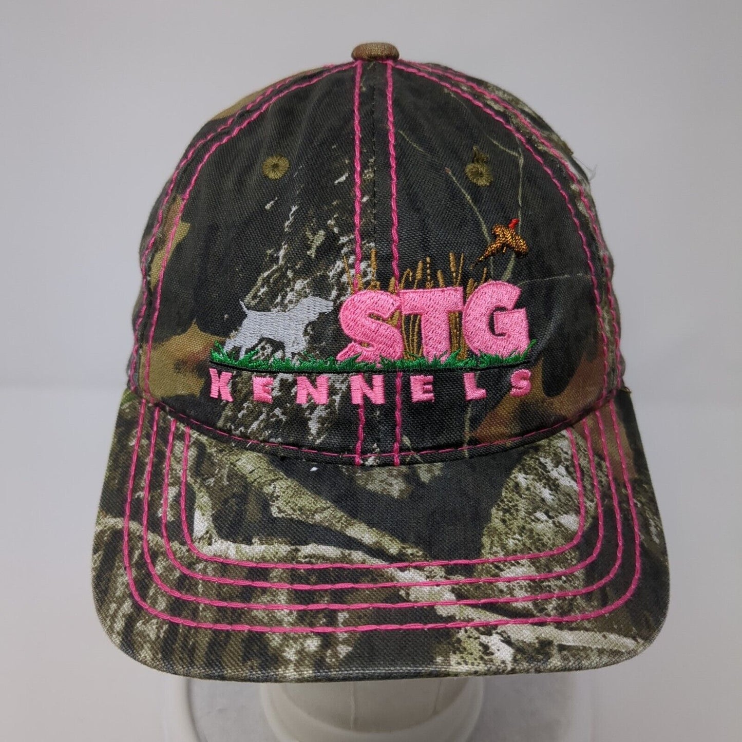 STG Kennels Womens Slideback Hat Camouflage OS Adjustable Ladies Fit Outdoor Cap