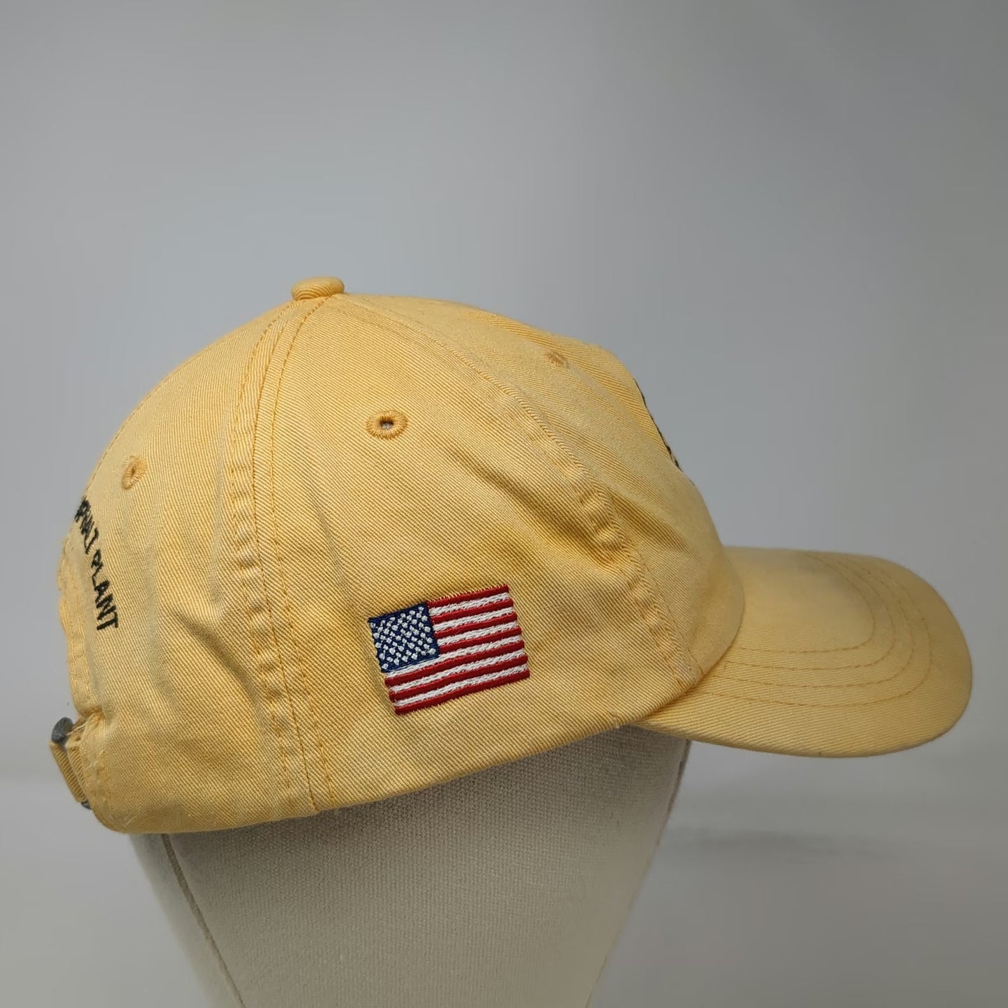 Albany Asphalt Aggregates Corp NY 2012 Flag Yellow One Size Baseball Cap Hat