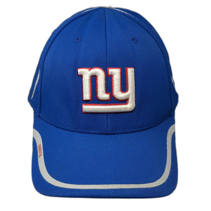 New York Giants NFL Reebok Baseball Cap Blue Red White XL Onfield Stretch Hat