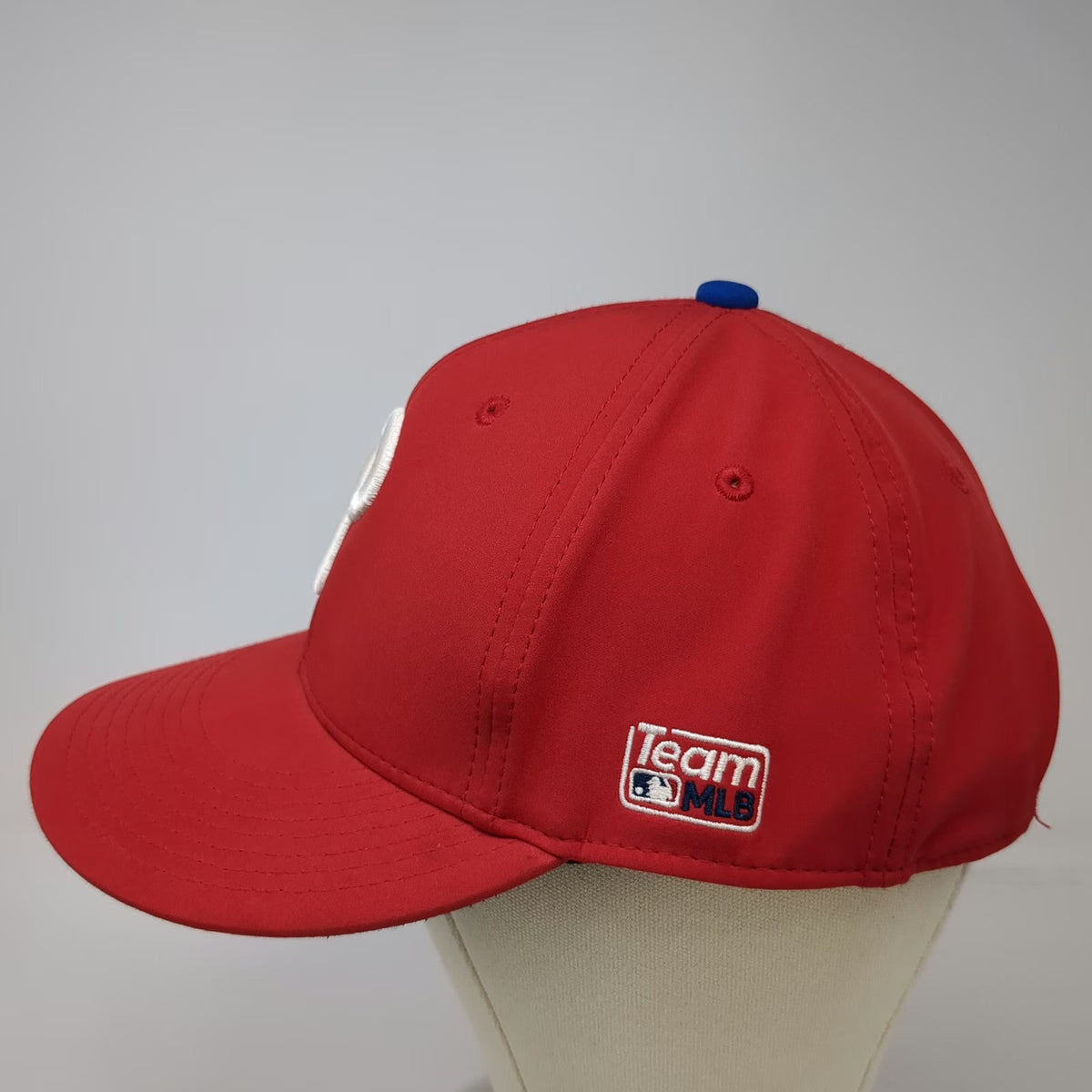 OC Sports Philadelphia Phillies MLB Baseball Cap Red One Size Strapback Hat