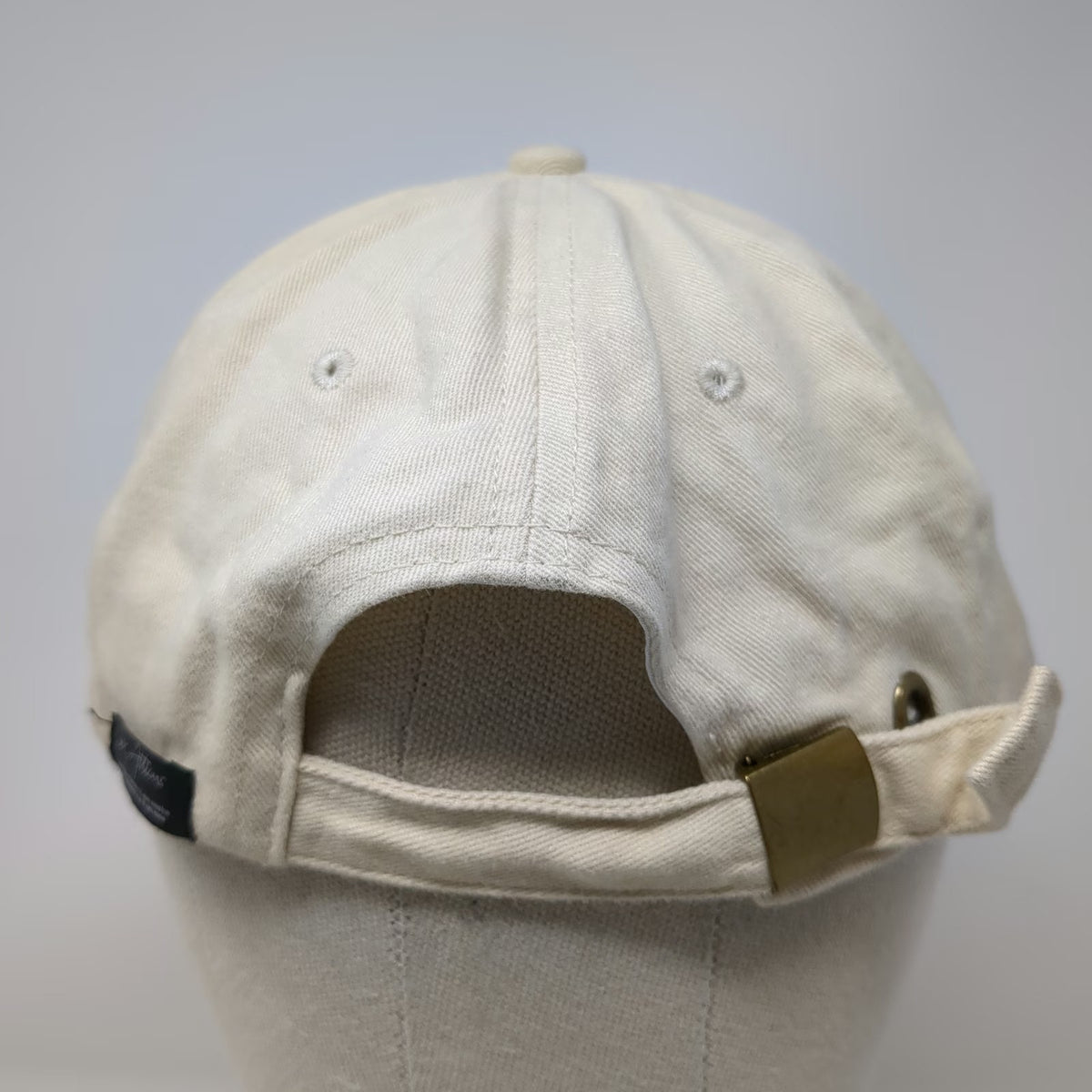 Atticus Baseball Cap Beige One Size Stay Wild Embroidery Slideback Cotton hat