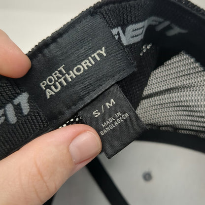 Port Authority Baseball Cap Gray M Fitted Mesh Flexfit Partners Insulation hat