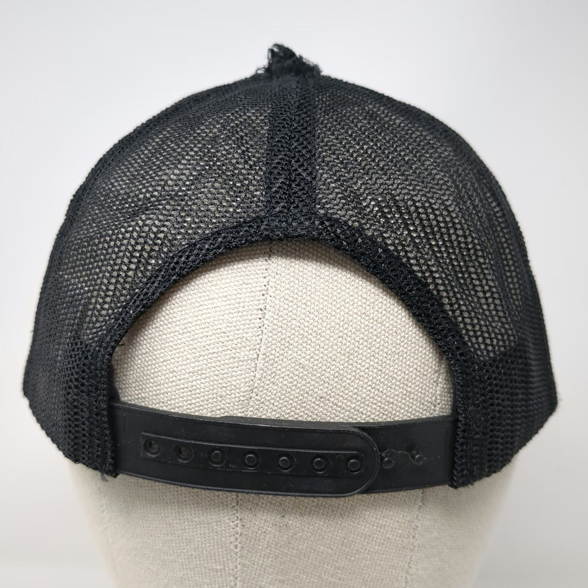Volcom Trucker Hat Blue Black One Size Shred Be Happy Mesh Back Beach Snapback