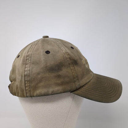 Bridge St. Grill Lower Stanley ID Slideback Hat Brown OS Adjustable Fahrenheit