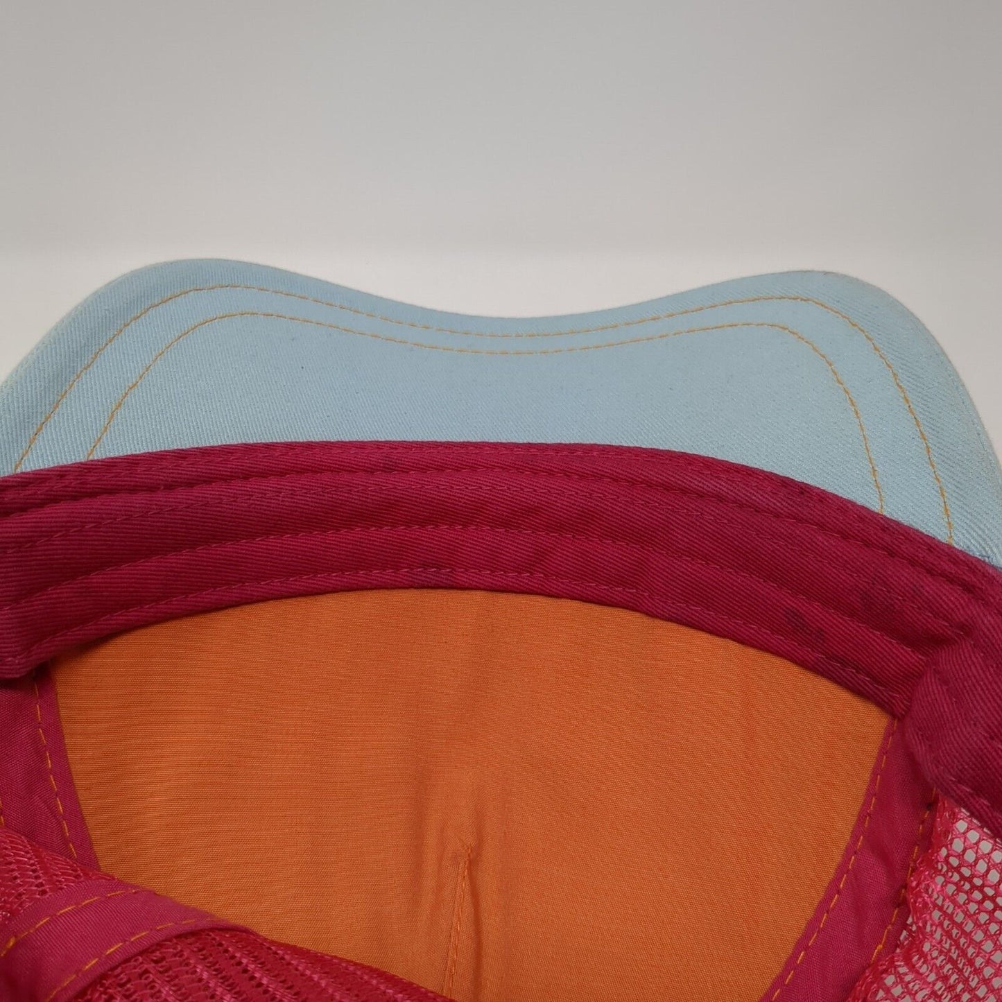 Pistil Snapback Trucker Hat Multicolor OS Adjustable Embroidered Mesh Back