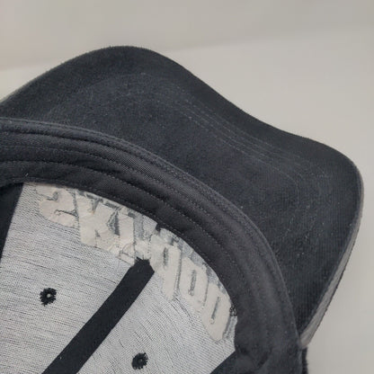 Ski-Doo Bombardier Strapback Hat Black OSFA Adjustable Embroidered