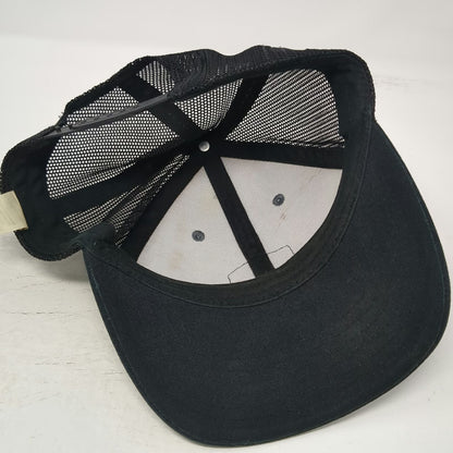 Republic Services Trucker Hat Black One Size Mesh Back Snapback Patch Uniform