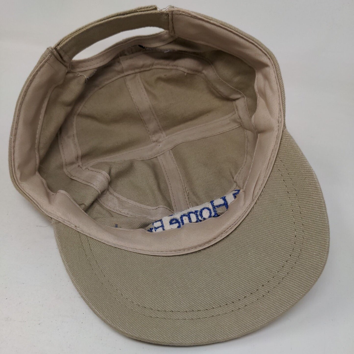 VA Home Front Strapback Cadet Army Cap Hat Tan One Size Embroidered