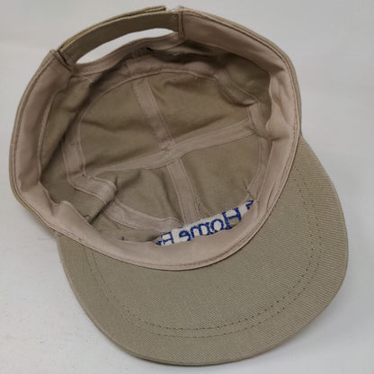 VA Home Front Strapback Cadet Army Cap Hat Tan One Size Embroidered