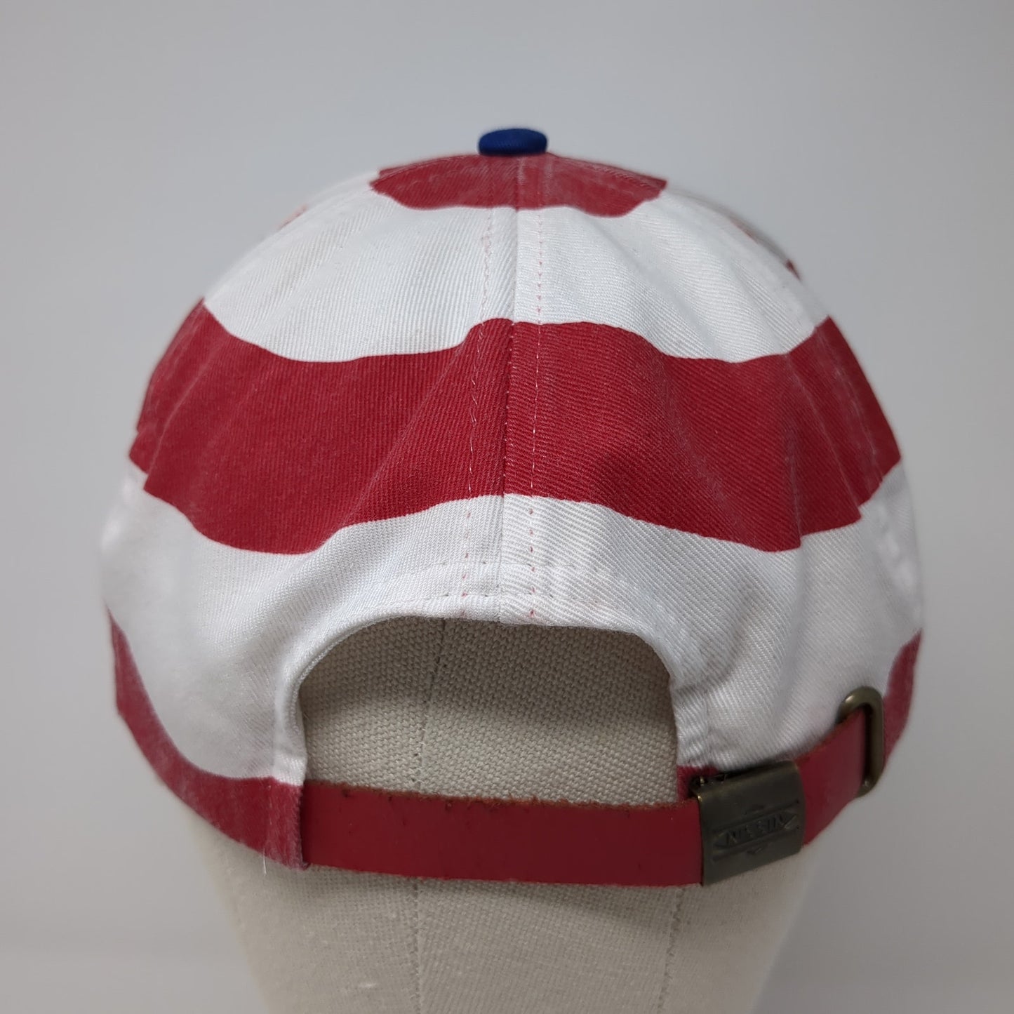USA Flag Stras & Stripes Baseball Cap Multicolor OS Adjustable Patriotic Nissin