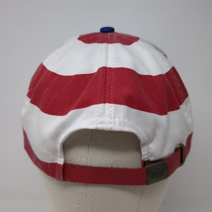 USA Flag Stras & Stripes Baseball Cap Multicolor OS Adjustable Patriotic Nissin