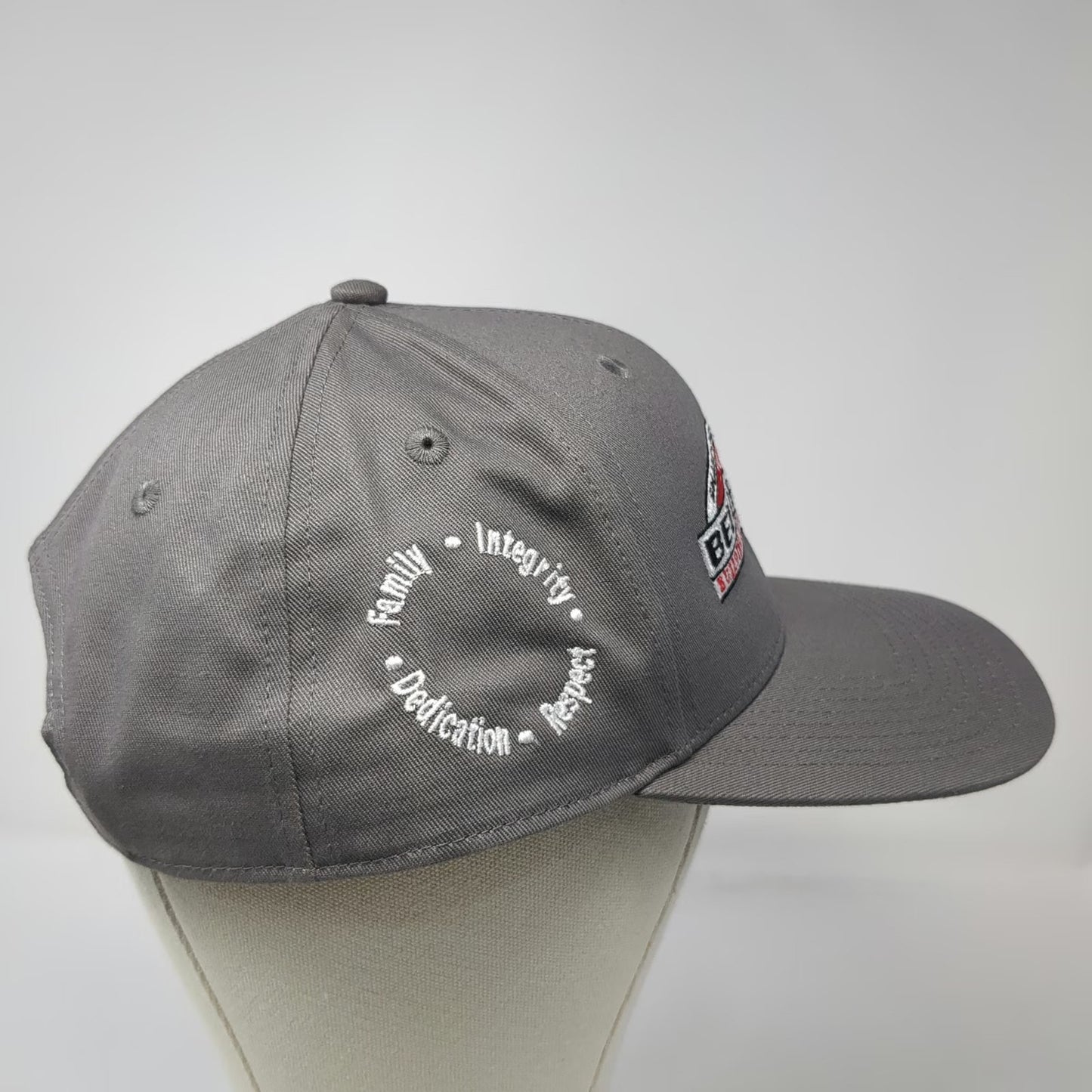 Outdoor Cap Gray Snapback Hat One Size Belletetes Trex Building Products Logo