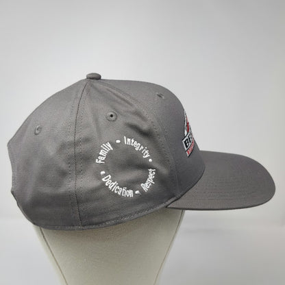 Outdoor Cap Gray Snapback Hat One Size Belletetes Trex Building Products Logo