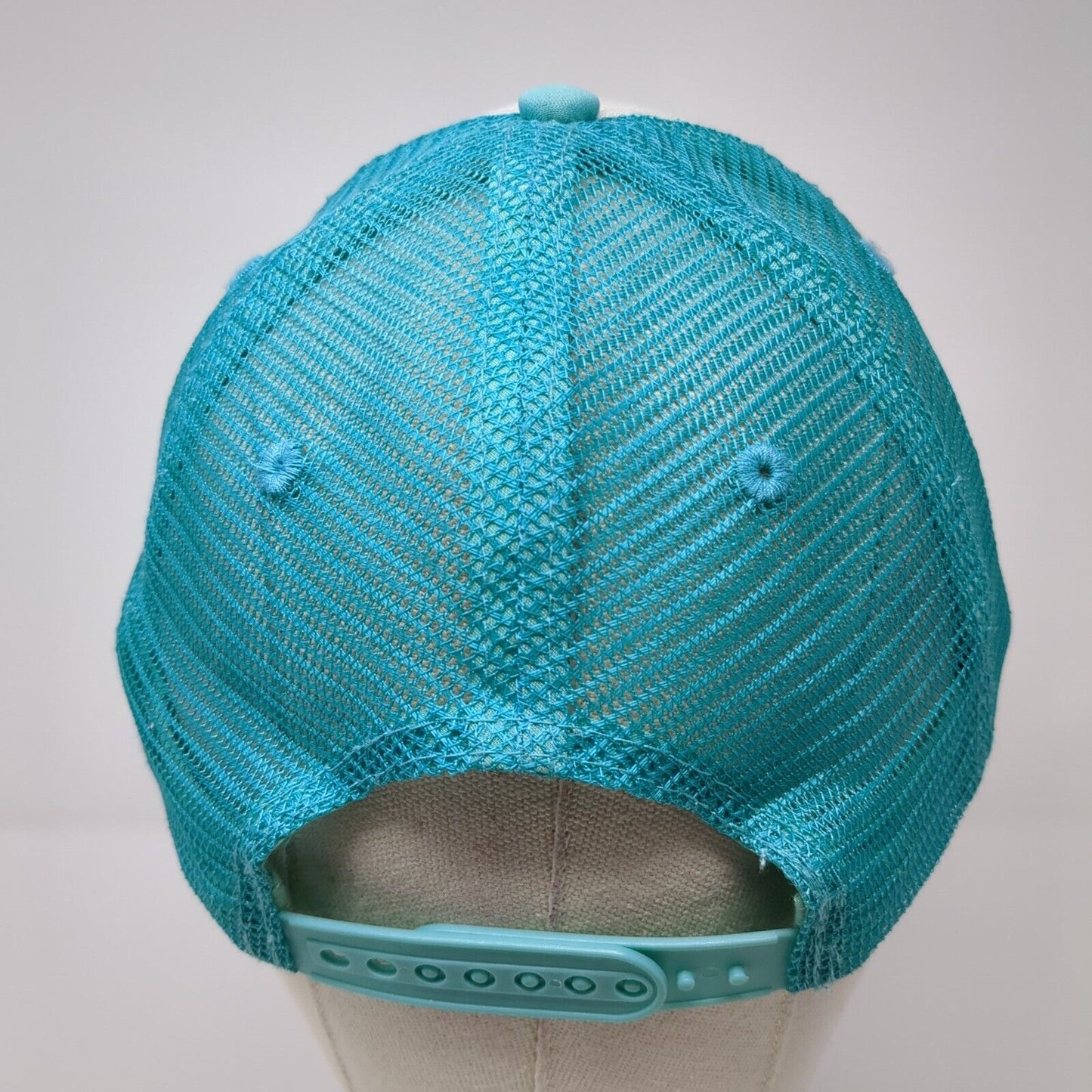 Costa Rica Pura Vida 1821 Snapback Trucker Hat Blue One Size Mesh Back