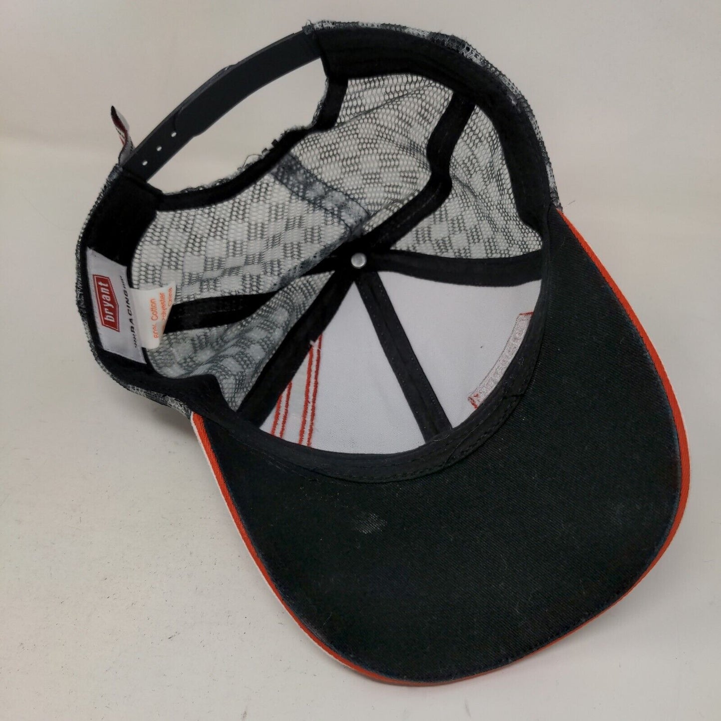 Bryant Racing Men's Snapback Mesh Back Hat Multicolor Embroidered Logo