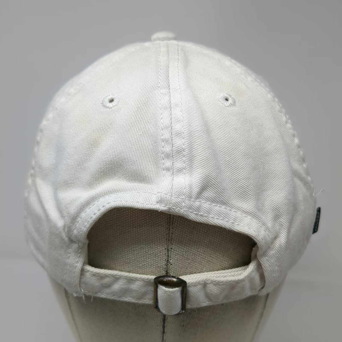 Legacy Baseball Cap White One Size Anguilla Straw Hat Restaurant Destination