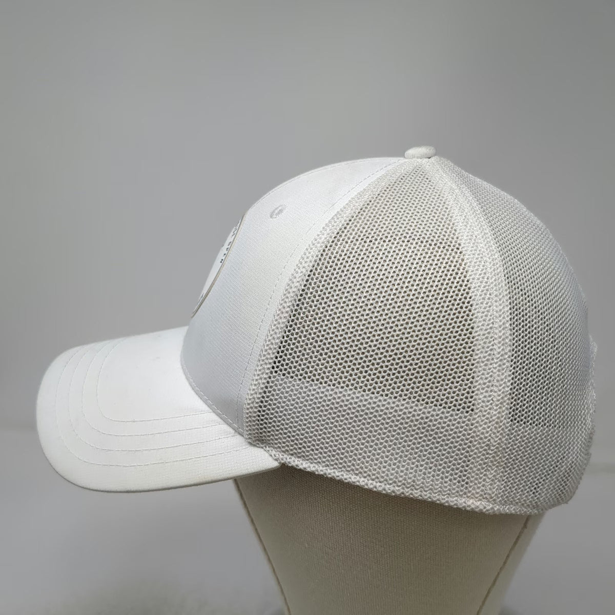 Pukka Albertsons Boise Open Golf Hat White One Size Baseball Cap Mesh Slideback