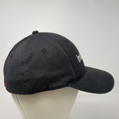 KC Caps Baseball Cap Black M J.E. Industries 20 Percent Stretch Fit Hat Gray