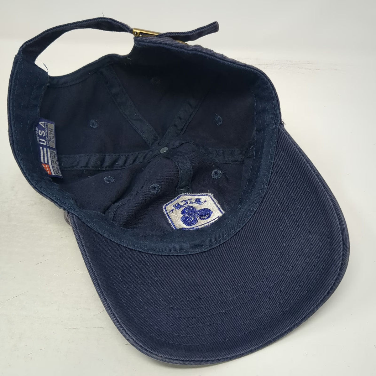 USA Premium Headwear Blue Baseball Cap One Size Rich Berry Farm Cotton Hat