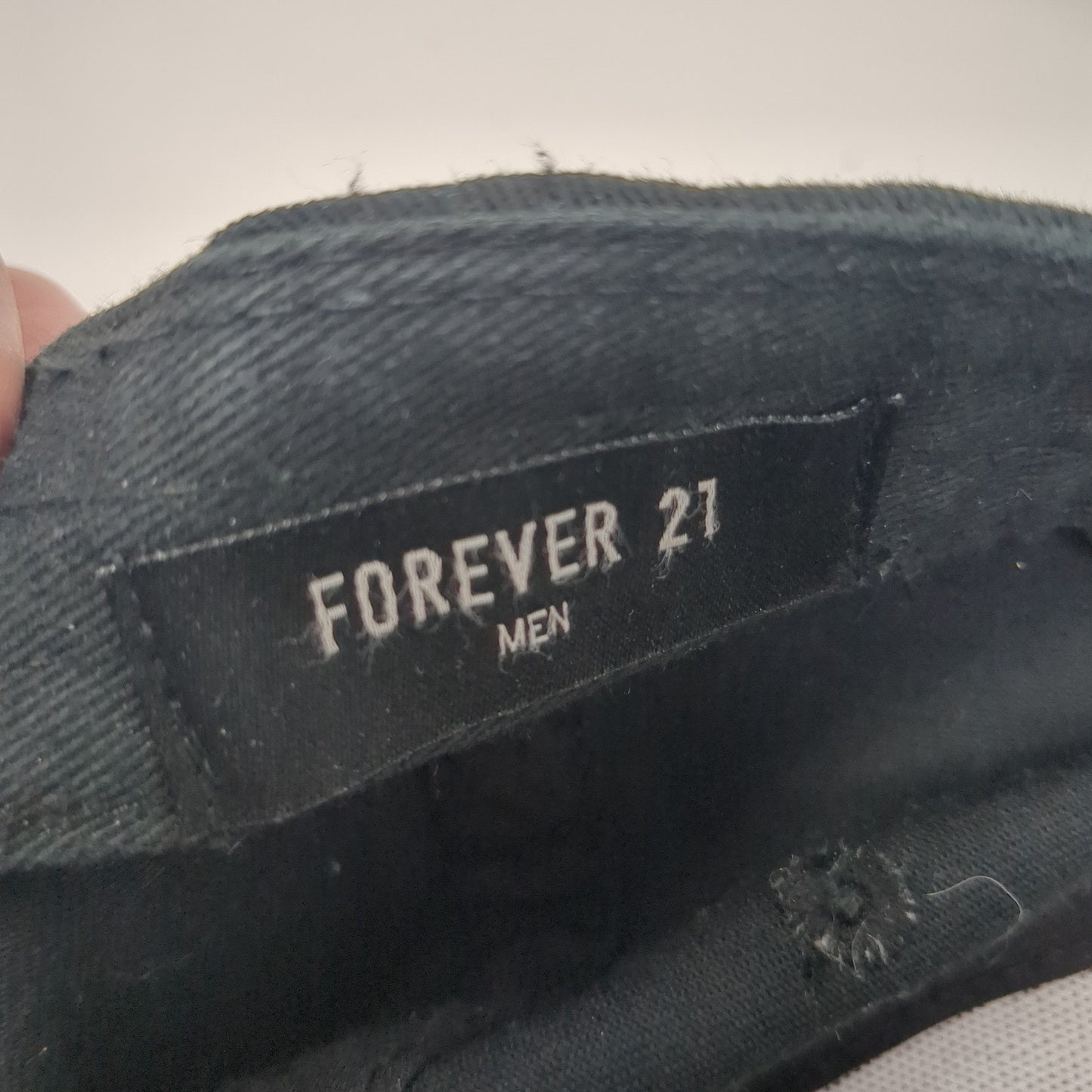 Hip-hop Hand Gesture Snapback Hat Black One Size Adjustable Forever 21