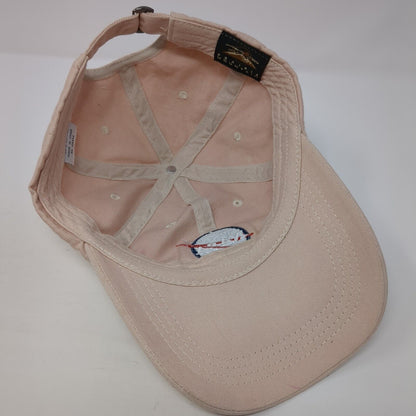 NASA Slideback Hat Tan One Size Adjustable Embroidered Prairie Mountain