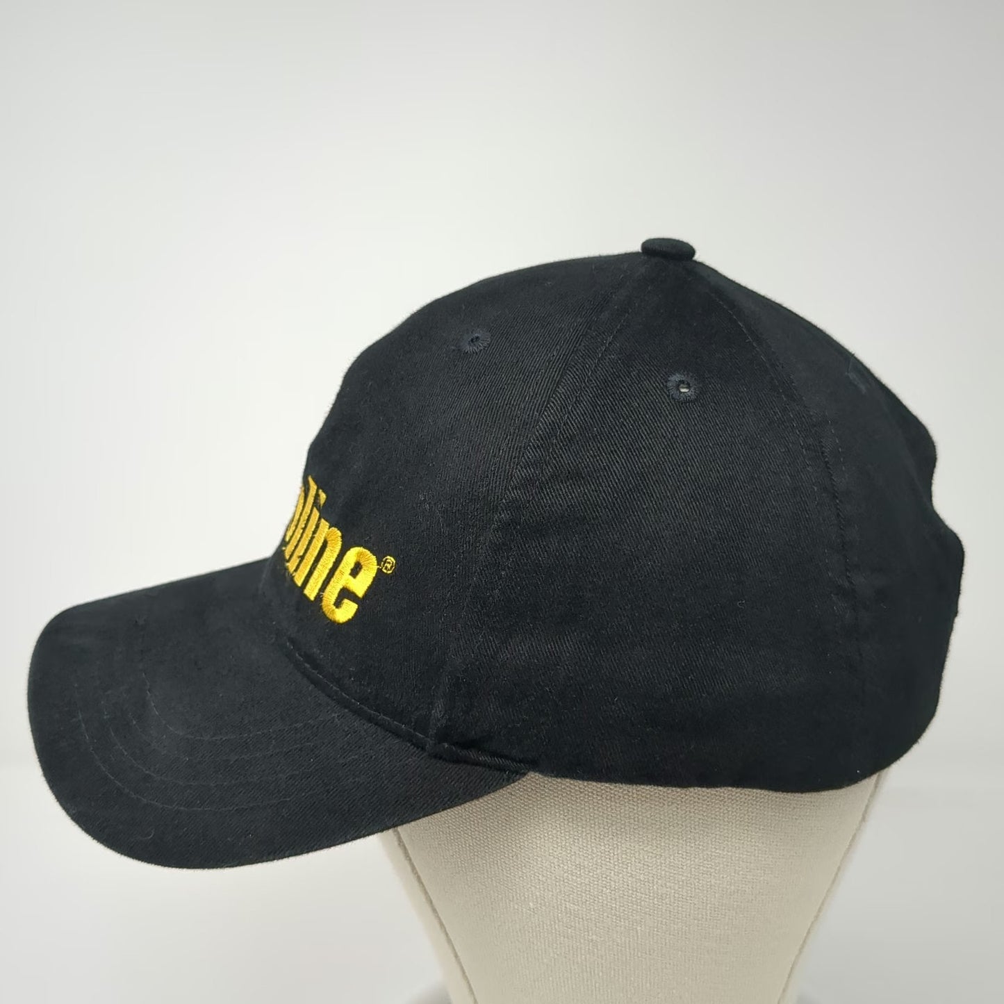 Havoline Black Baseball Cap One Size Embroidered Logo Motor Oil Gas Racing Hat