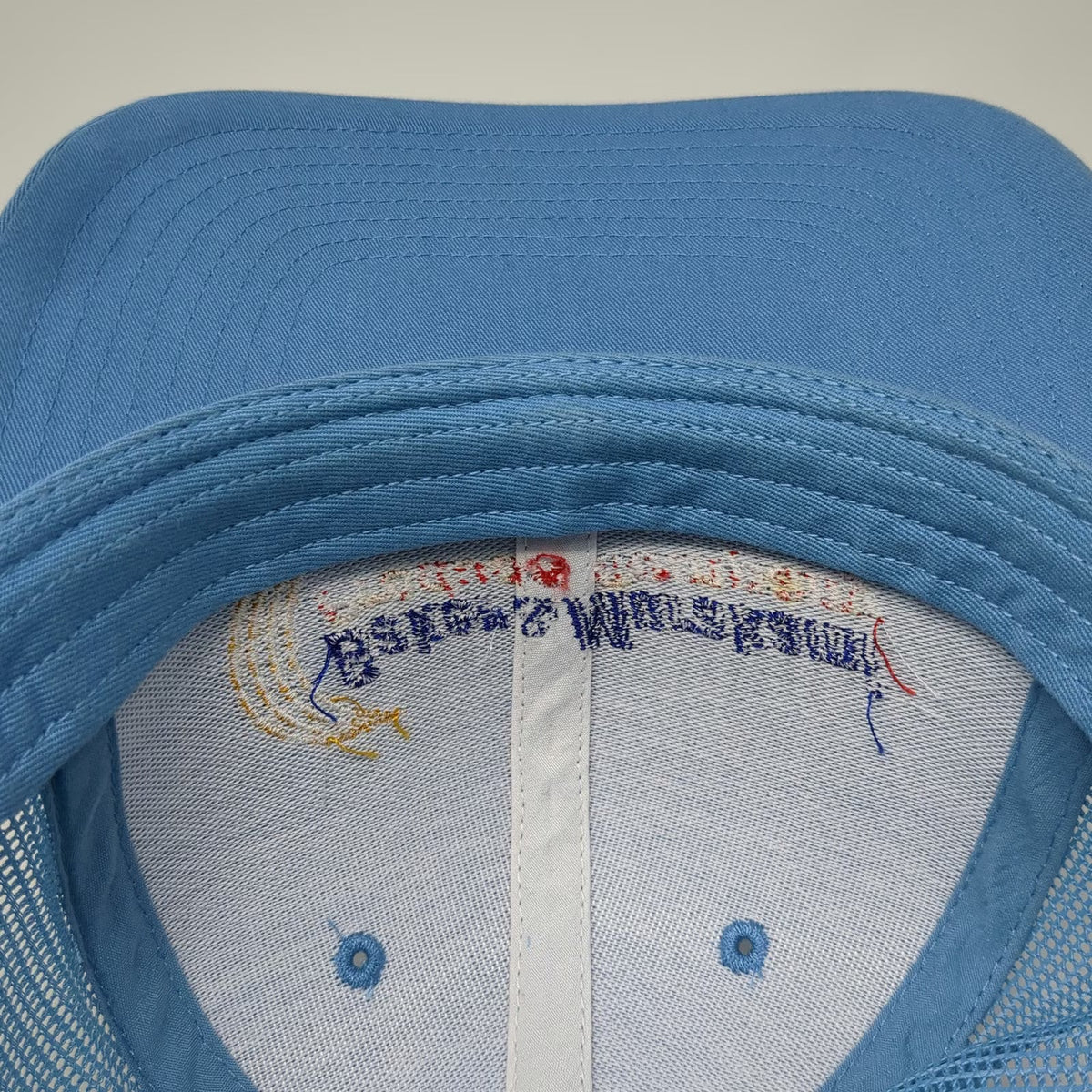 Richardson Trucker Hat Blue One Size Baker Murakami Produce Company Mesh Back