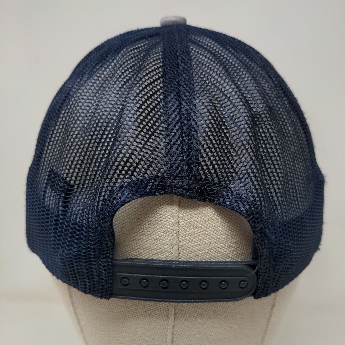 Facemyer Air Conditioning & Heating Inc. Snapback Trucker Hat Blue OS Mesh Back