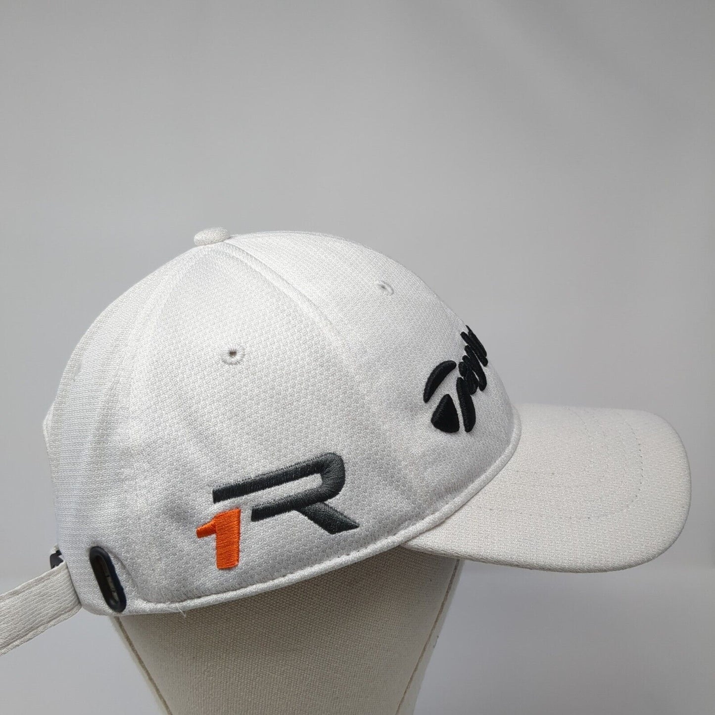 TaylorMade Lethal RBZ Slideback Golf Hat White OS Adjustable Embroidered 6 Panel