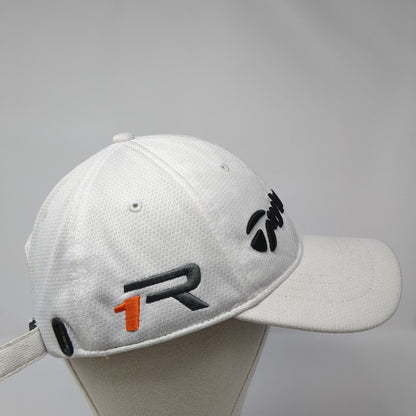 TaylorMade Lethal RBZ Slideback Golf Hat White OS Adjustable Embroidered 6 Panel