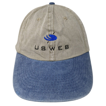 US Web Outfitters To The World Wide Web Slideback Hat Multi OS Adjustable Cotton
