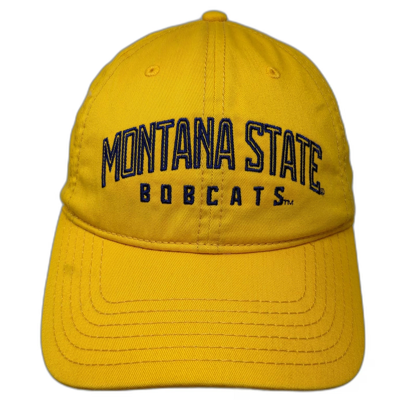Under Armour Montana State Bobcats NCAA Hat Yellow Blue One Size Slideback Cap