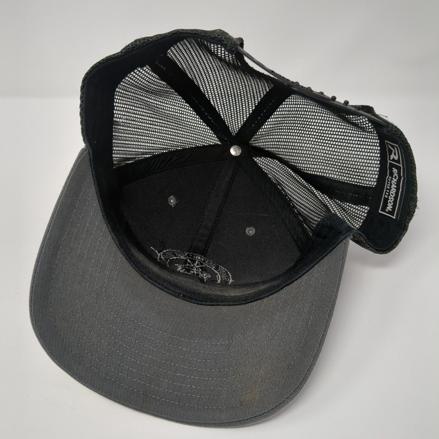 Sandy McLeod Memorial Snapback Trucker Hat Gray One Size Mesh Back