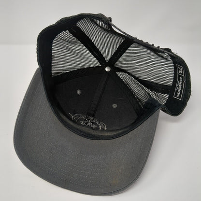Sandy McLeod Memorial Snapback Trucker Hat Gray One Size Mesh Back