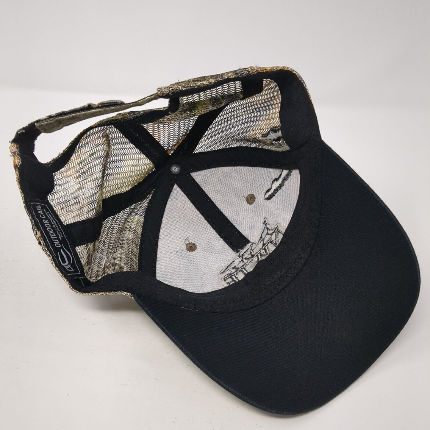 NWTF Conserve Hunt Share Strapback Trucker Hat Camo One Size Adjustable