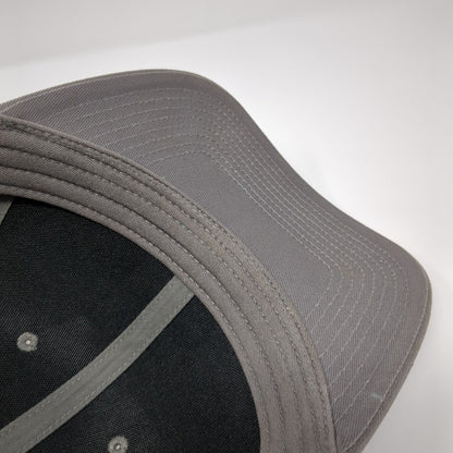 Outdoor Cap Adult Snapback Trucker Hat Gray OS Adjustable Embroidered Mesh Back